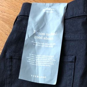 Everlane Black mid-rise jeans